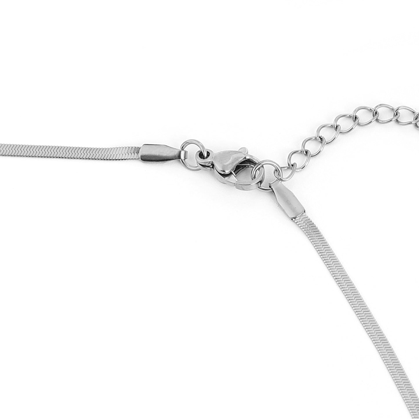 Eight Vrai Flat Snake Necklace フラットスネークネックレス