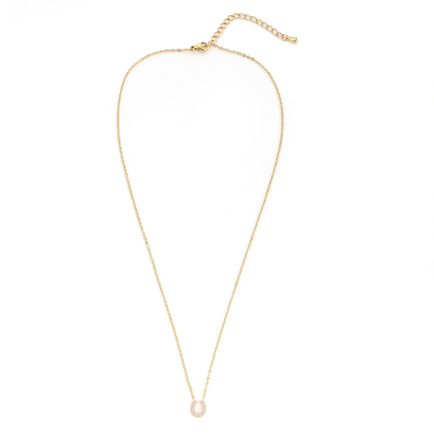 Eight Vrai Horse Shoe Necklace 馬蹄ネックレス