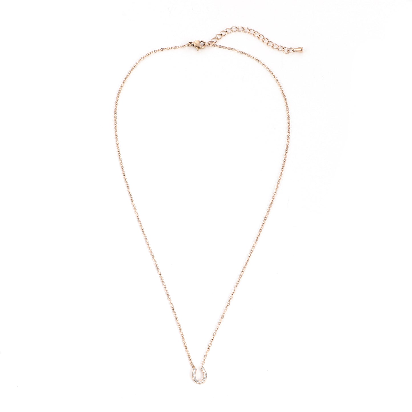 Eight Vrai Horse Shoe Necklace 馬蹄ネックレス