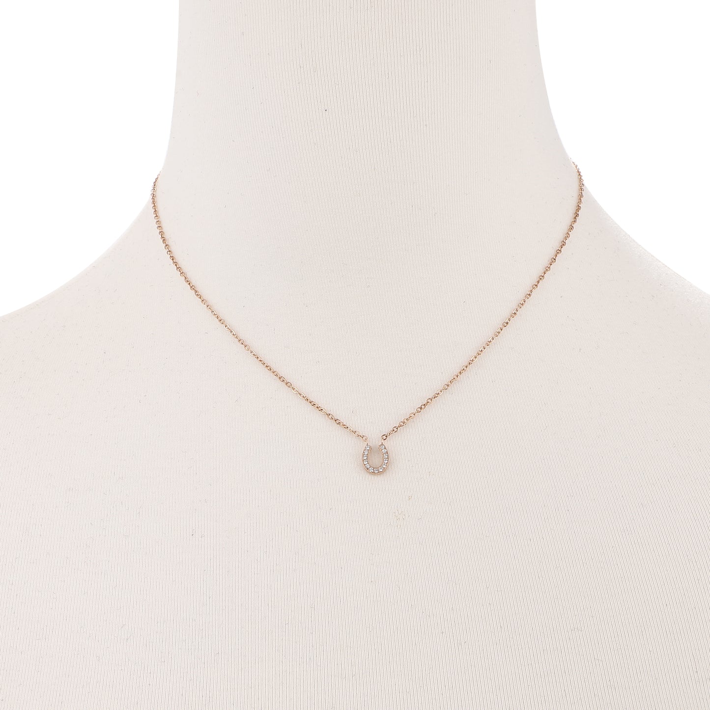 Eight Vrai Horse Shoe Necklace 馬蹄ネックレス