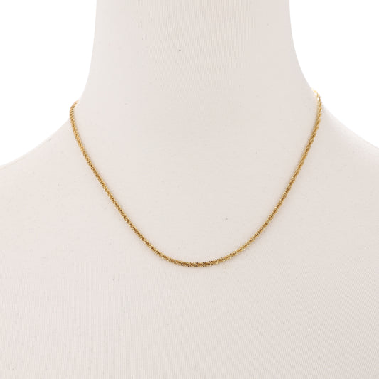 Eight Vrai Crisscross Necklace クリスクロスネックレス